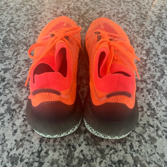 Adidas 4D Fusio 'Screaming Orange' FY5929 Primeknit‎ Running Shoe Mens 10.5 - Picture 3 of 5